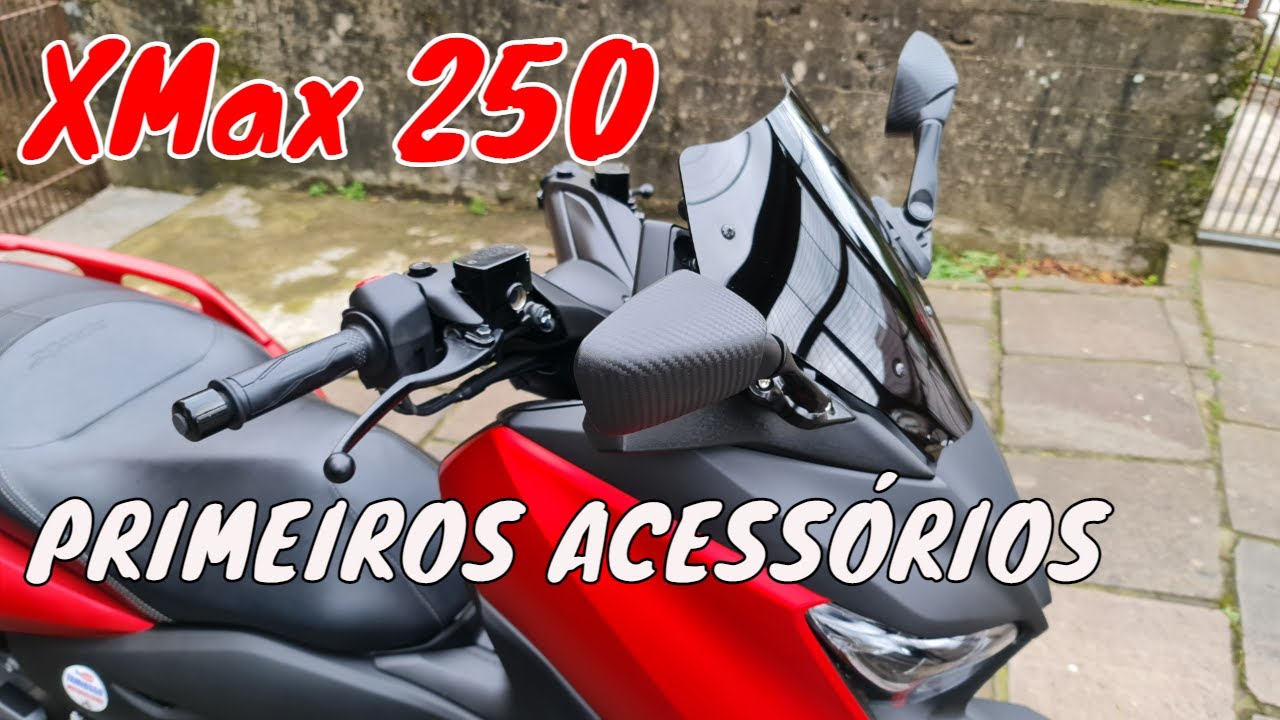 Yamaha XMax 250 primeiras customizações + dicas de compra #xmax250 #yamaha