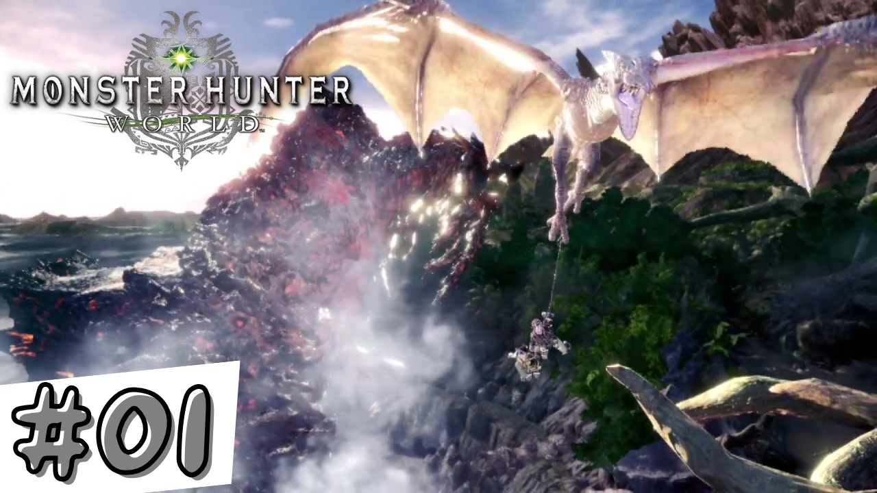 PRIMERA VEZ en MONSTER HUNTER WORLD - MONSTER HUNTER WORLD #1