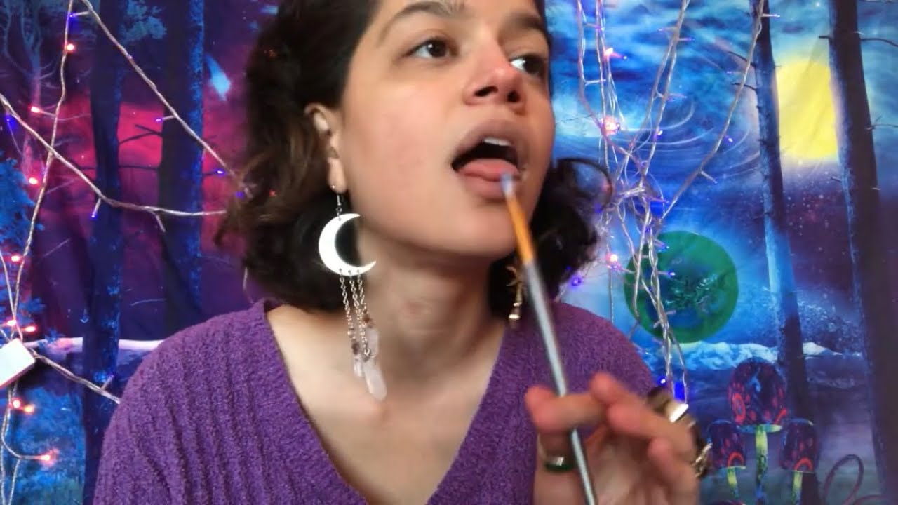 ASMR~ Italian Painter Stipples On Your Face