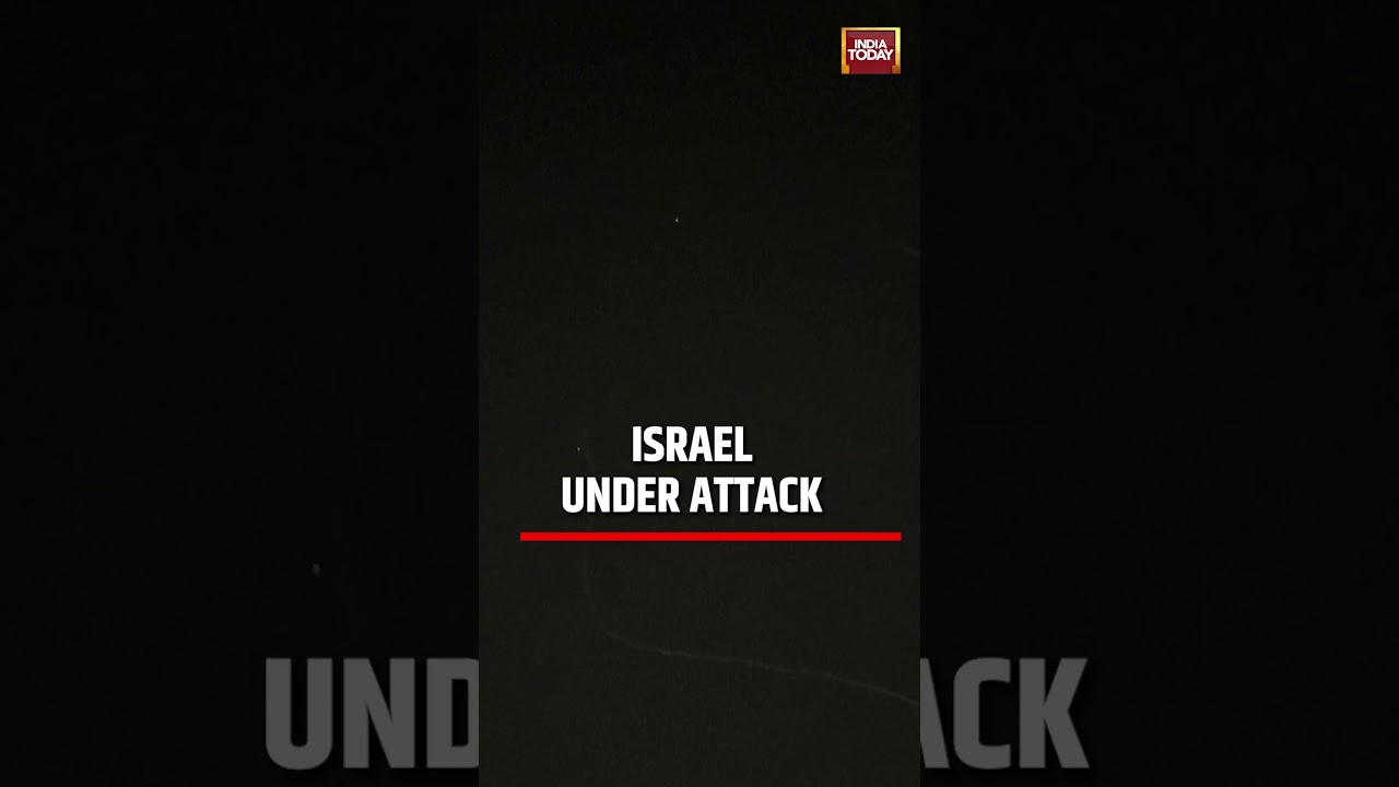 Iran's Massive Retaliation Attack on Israel | Israel-Iran War | #shorts #iranattacksisrael