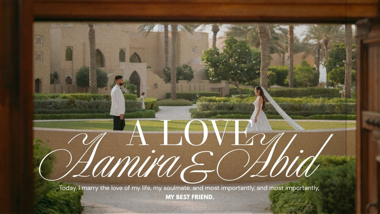 Forever, in a whisper - Aamira & Abid | Dubai | 4K