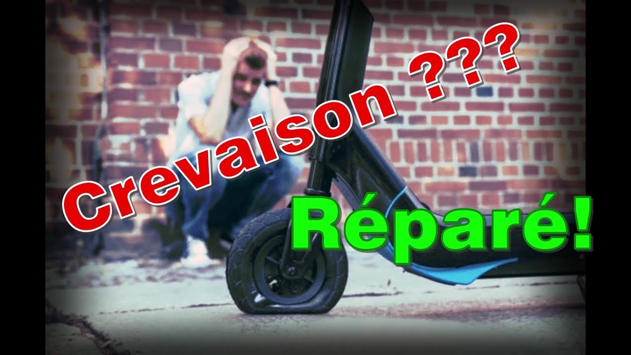 Comment réparer un pneu à chambre à air (Dualtron mini)  #tutorial  #dualtron #trottinette