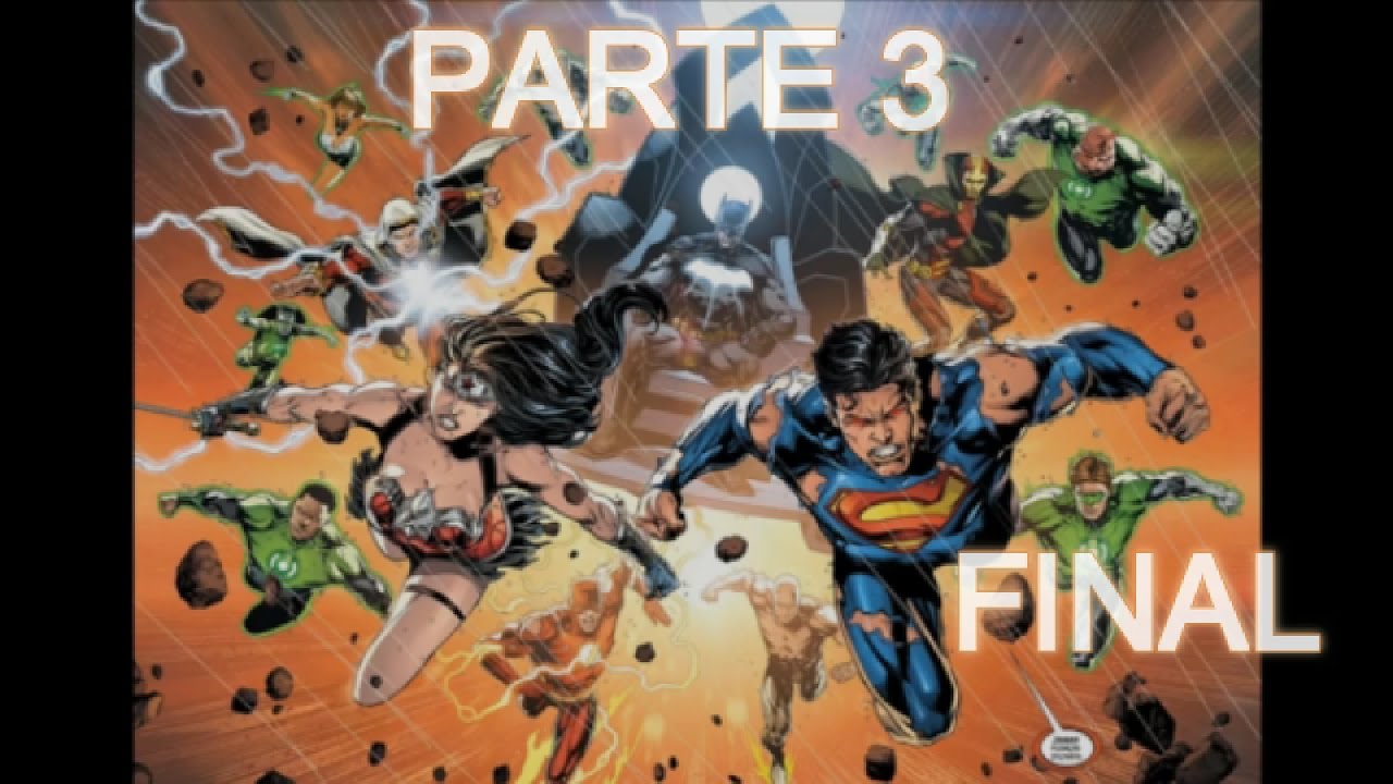 LIGA DE LA JUSTICIA - LA GUERRA DE DARKSEID PARTE 3 FINAL !!