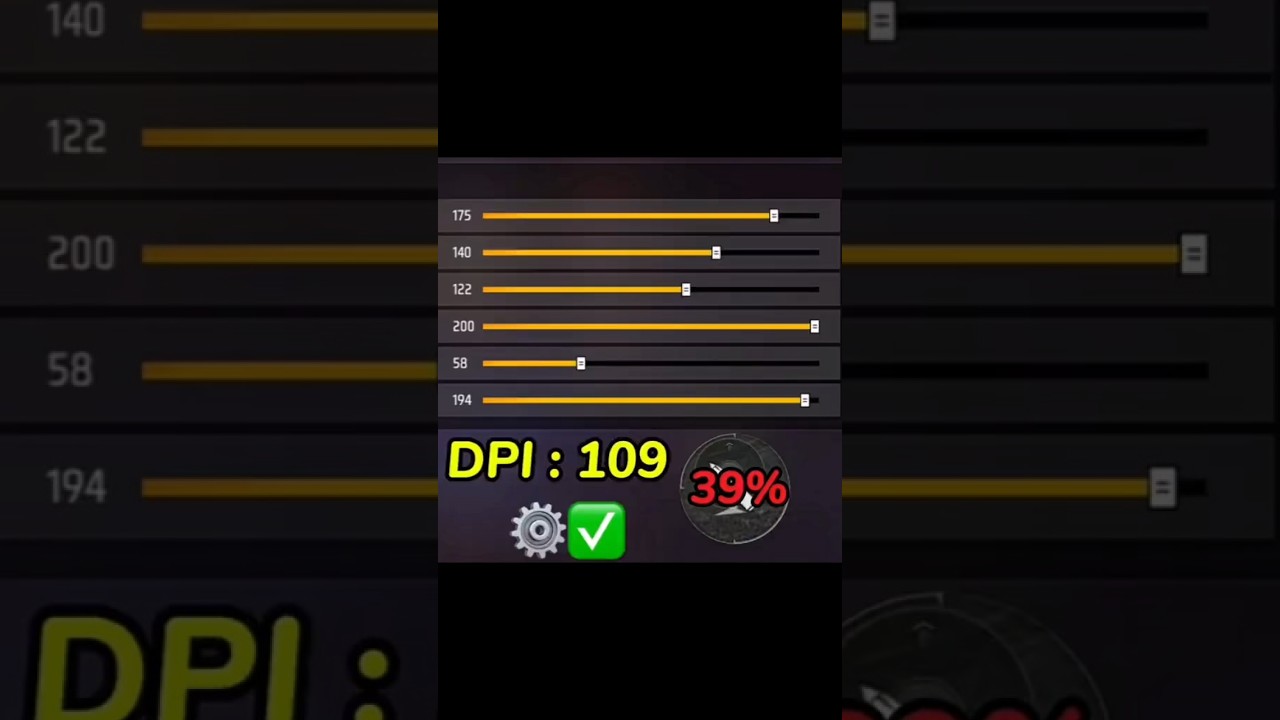 Dpi setting 109