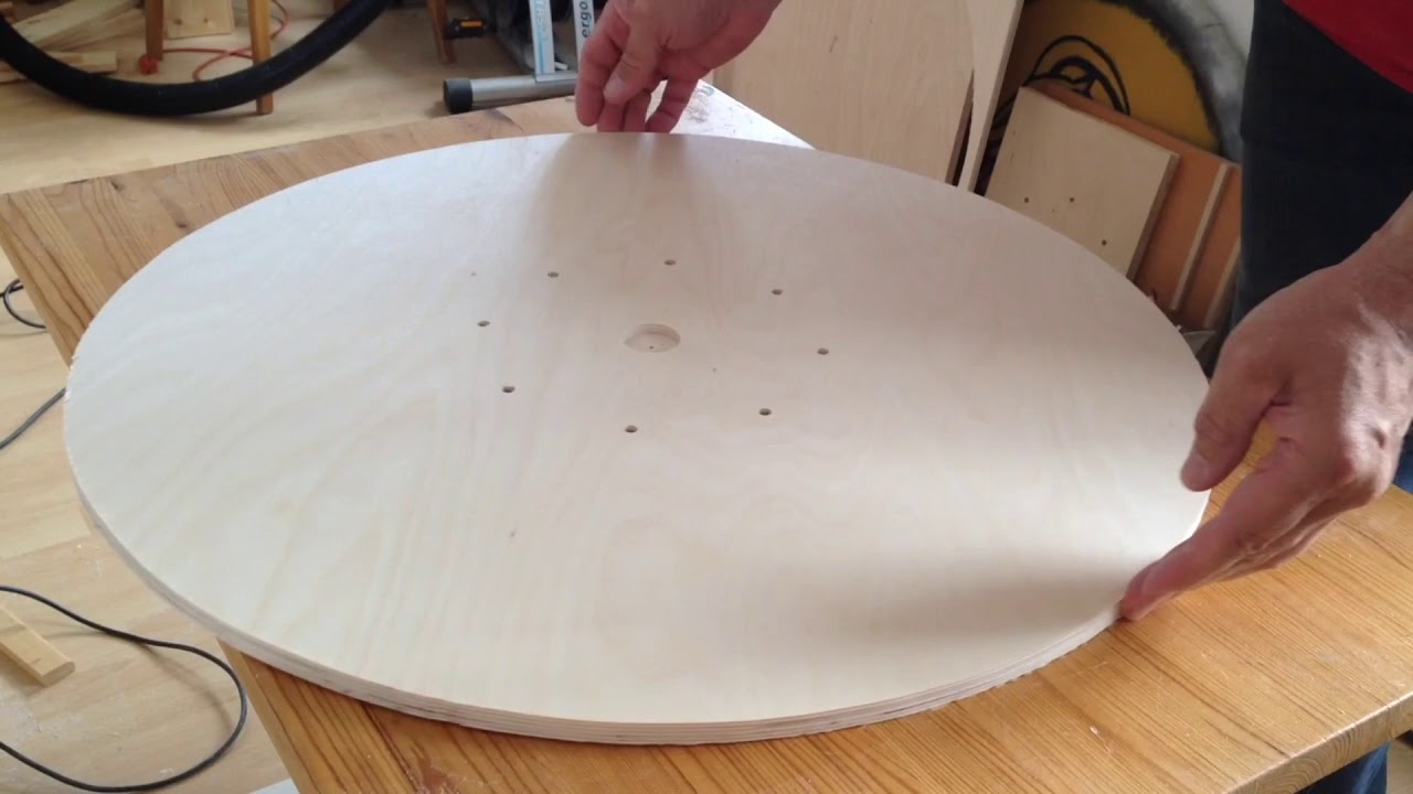 Crokinole board selbst gebaut Teil 1