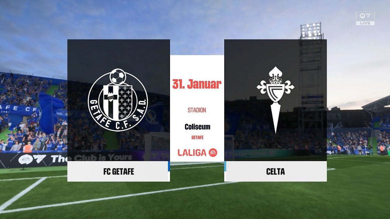 EA Sports ФК 26 | Хетафе vs Сельта Виго - Колизеум Альфонсо Перес | Геймплей для PS5