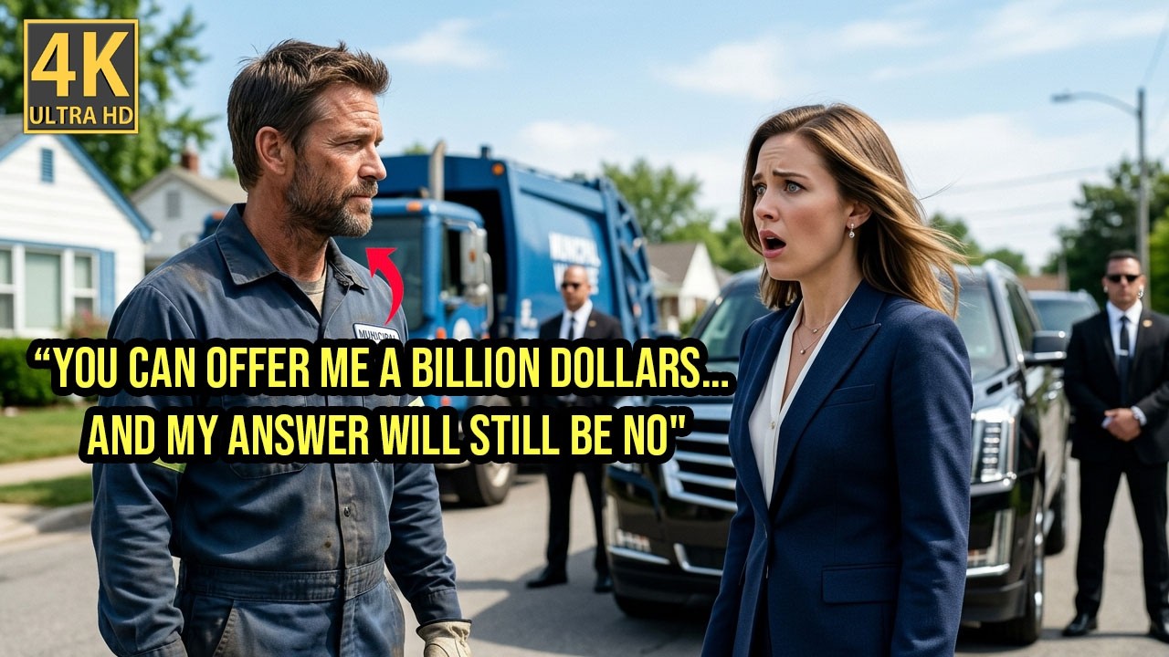 Single Dad Garbage Man Said &ldquo;No&rdquo; to a Billionaire &mdash; The Truth Left Her Speechless