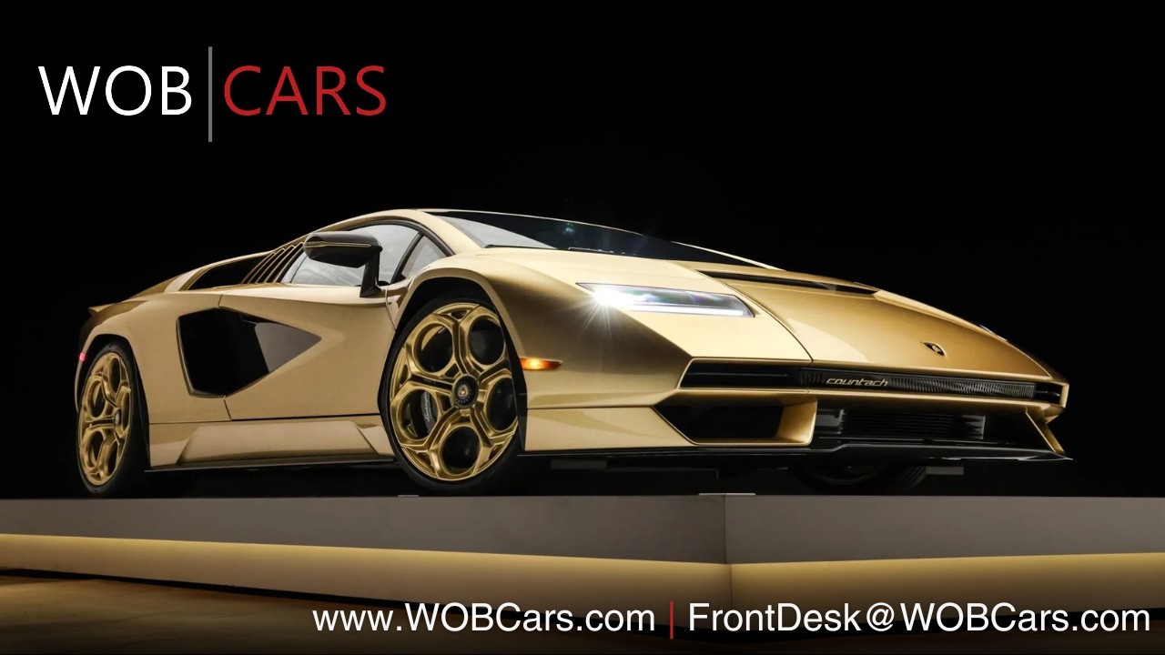 Walk Around this Incredible 142-Mile 2022 Lamborghini Countach LPI 800-4! | WOB Cars
