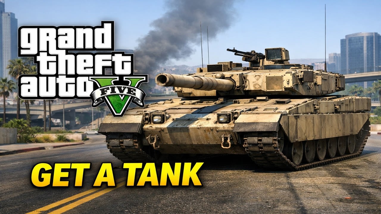 How To Get A Tank In GTA 5