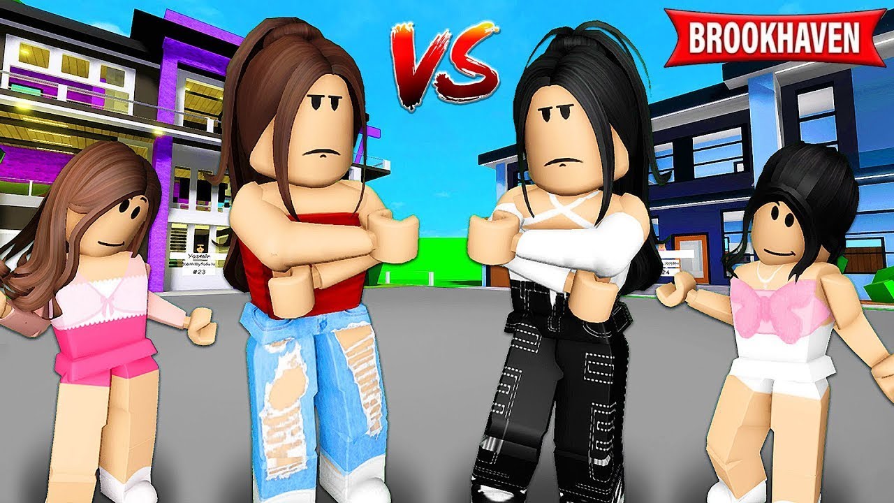 ELAS VÃO DESCOBRIR PORQUE SUAS MÃES ERAM RIVAIS | Historinhas Brookhaven RP | Roblox
