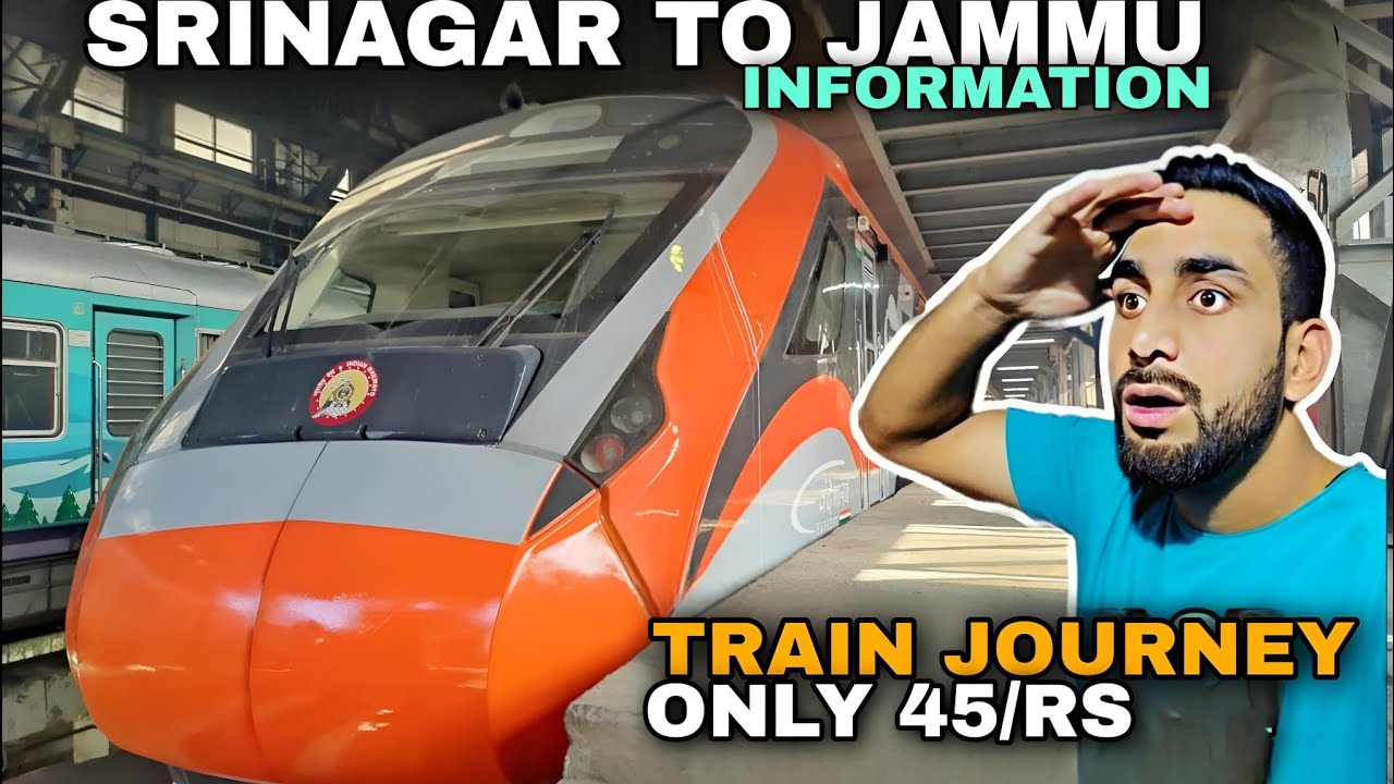 VANDE BHARAT TRAIN JOURNEY | FULL INFORMATION | USBRL UPDATE