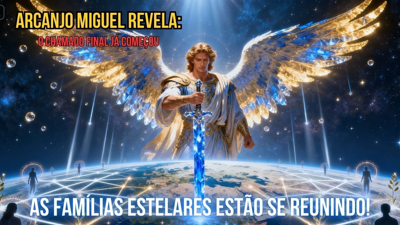 ARCANJO MIGUEL ATIVA O CHAMADO FINAL! AS FAMÍLIAS ESTELARES ESTÃO DESPERTANDO AGORA
