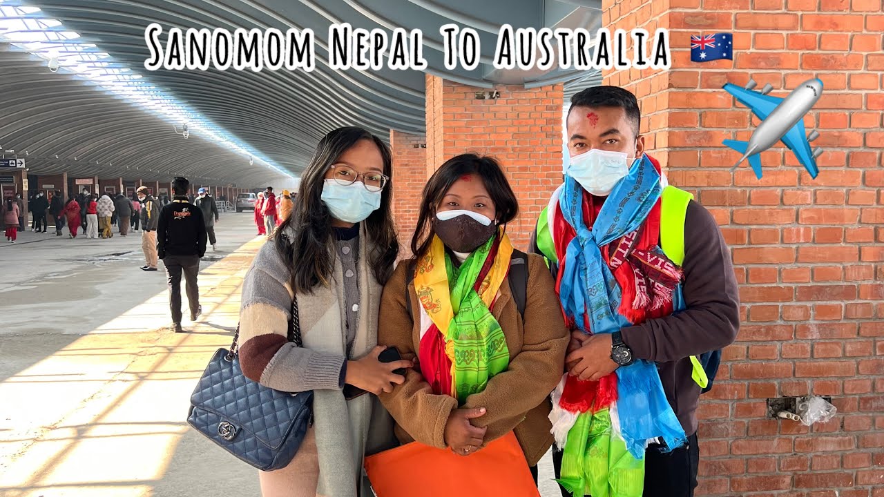 Safe journey Sanomom ,we’ll miss you 🌼❣️Vlog7