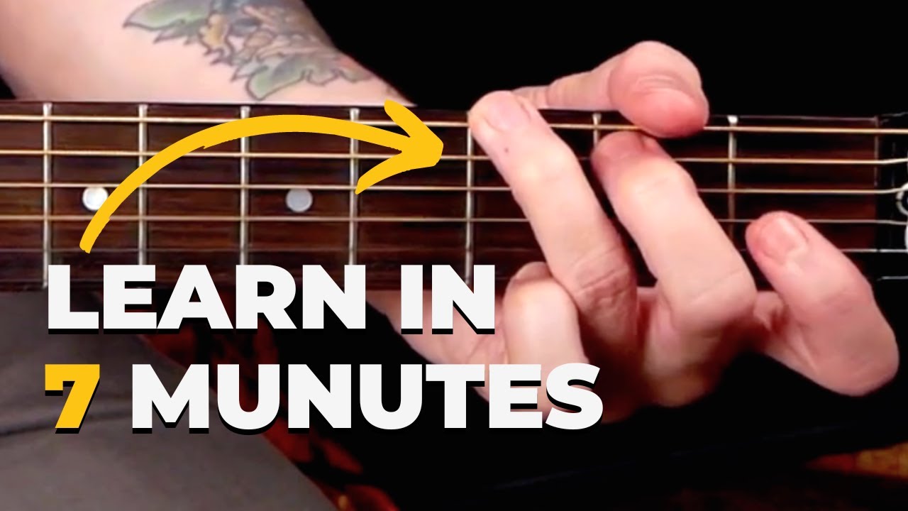 Your First Flatpicking Bluegrass Song [Worried Man Blues]