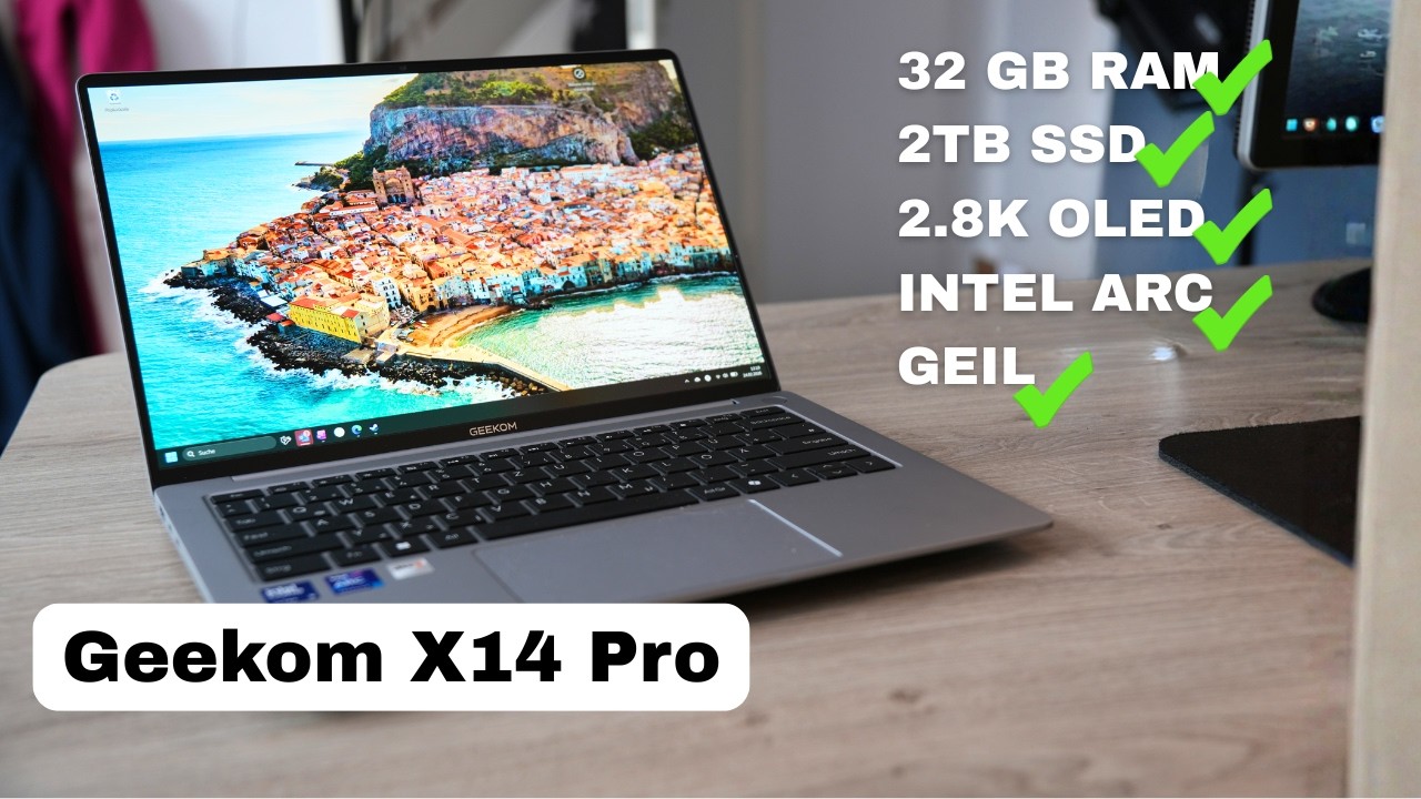 Geekom baut jetzt Notebooks! Das GeekBook X14 Pro im Test