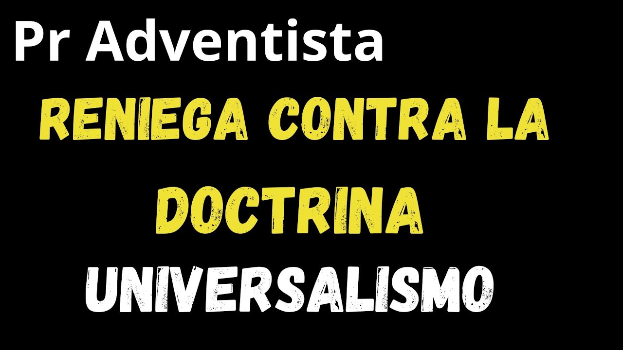 Pr Adventista reniega contra la doctrina  - Joel Barrios  - Carlos A Camelo