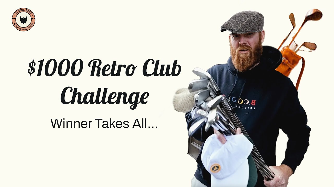 $1000 Retro Golf Clubs - Winner Keeps Them All  (Pt. 1)