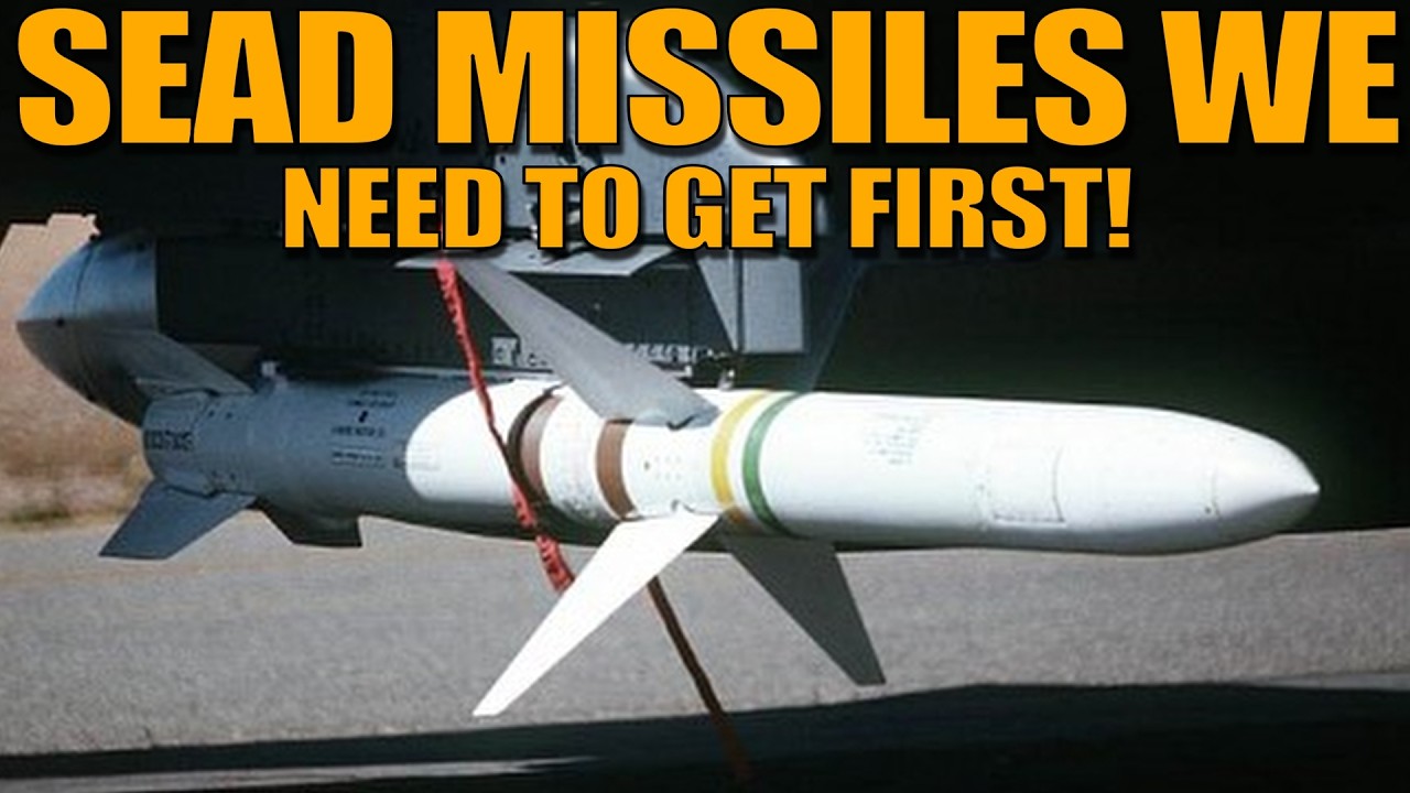 The SEAD/ANTI-RADIATION MISSILES we NEED FIRST! - War Thunder