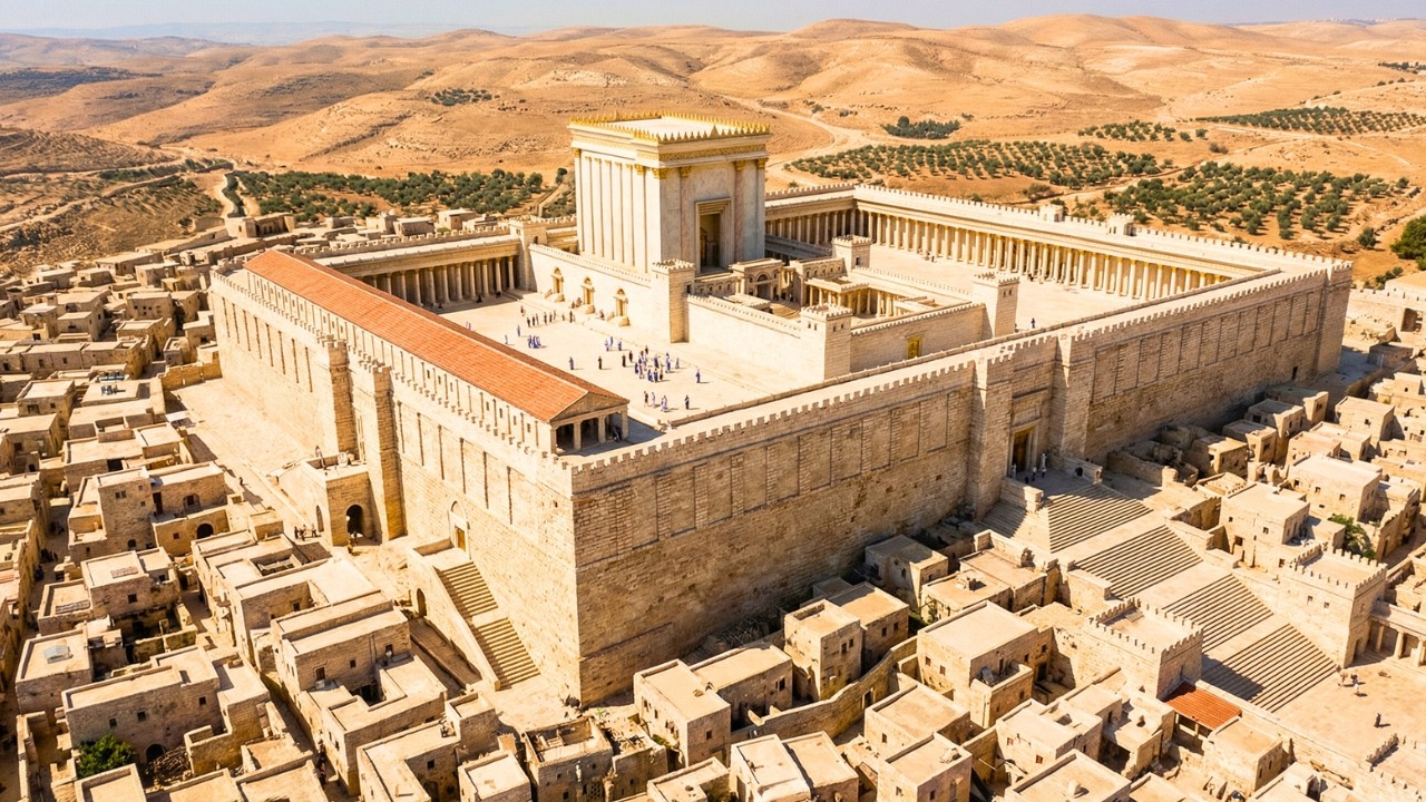Cómo Herodes Construyó el Segundo Templo de Jerusalén | El Proyecto Más Grandioso del Mundo Antiguo