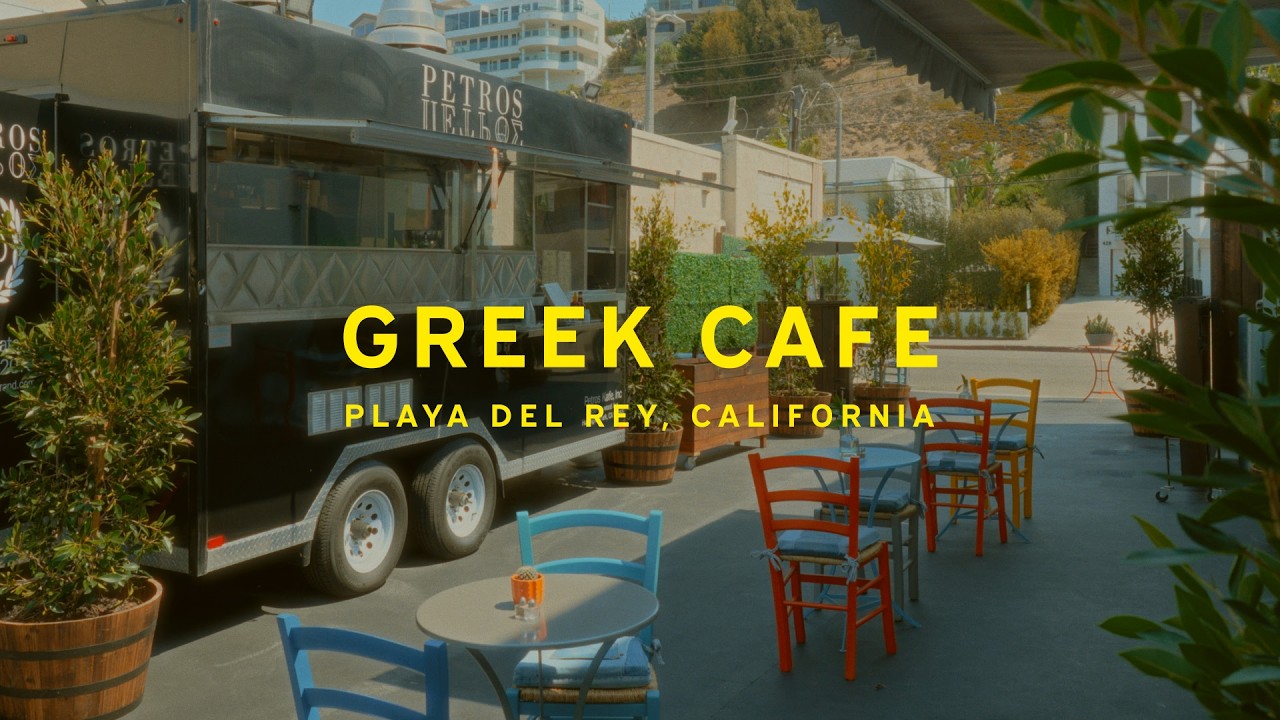 new favorite local greek cafe | sony a6700 + sony 16-55mm f2.8
