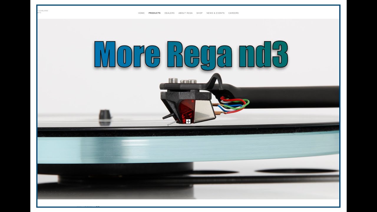 More about the Rega Nd3 cartridge #Rega #RegaResearch #hifi