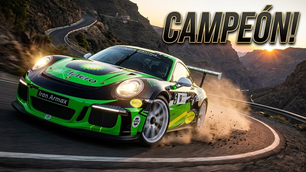 IVAN ARMAS /PORSCHE 911 GT3 , CAMPE&Oacute;N DEL PROVINCIAL DE LAS PALMAS DE MONTA&Ntilde;A 2023 /SHOW & HILLCLIMB