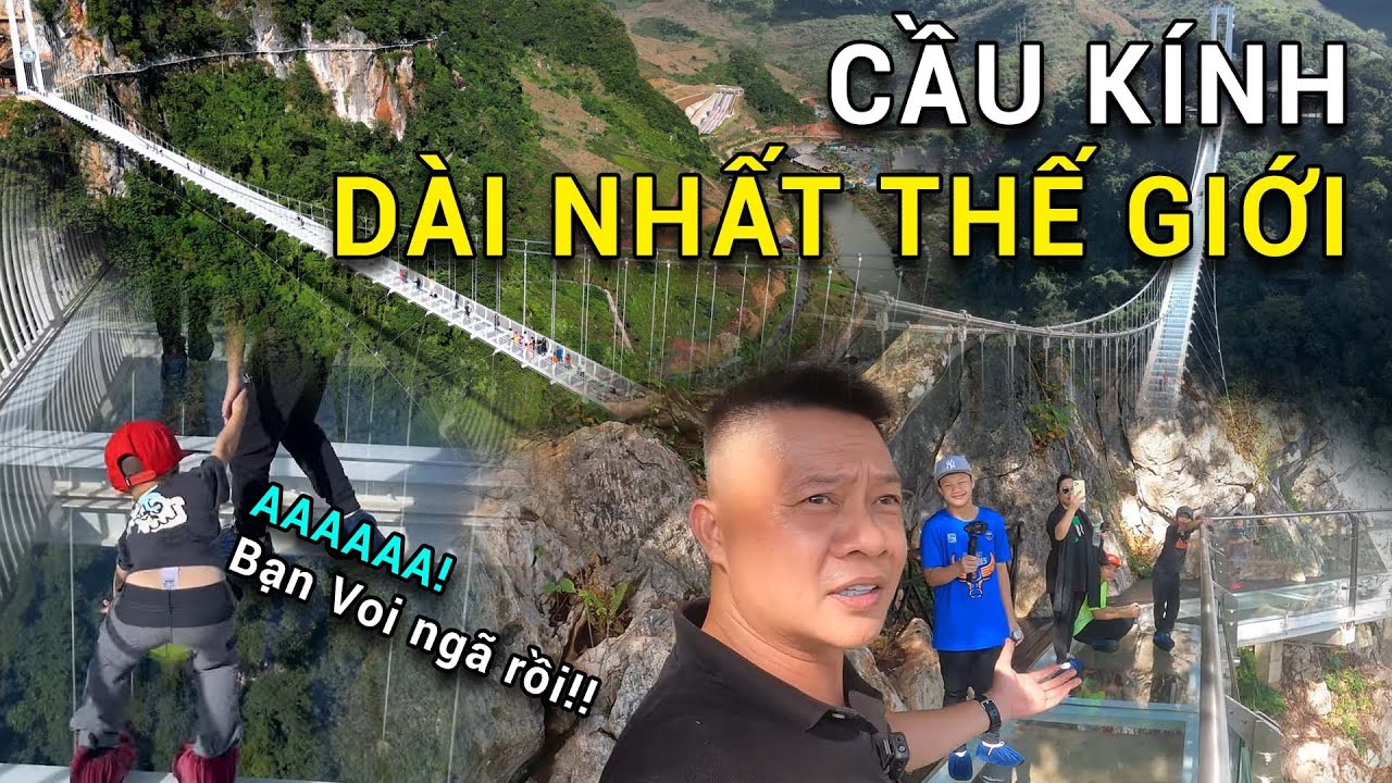 Xem cầu kính Mộc Châu và Thác Dải Yếm. Kinh nghiệm du lịch Mộc Châu Sơn La (P2) | COME MINH VIETNAM