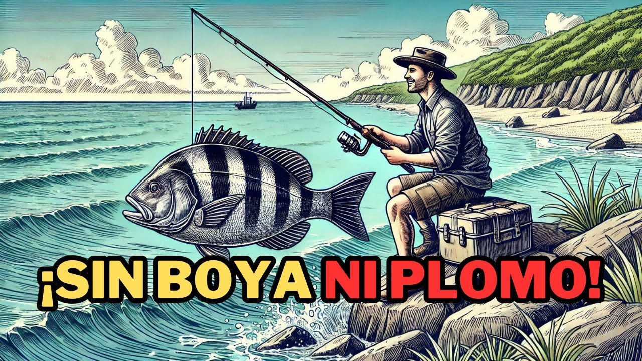 Aprende a PESCAR SARGOS como un PRO sin BOYA ni PLOMO