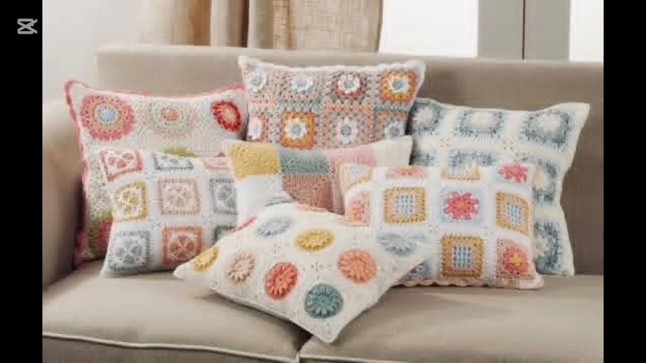 Beautiful crochet cushion design#petshub #crochetpatterns #handmade 