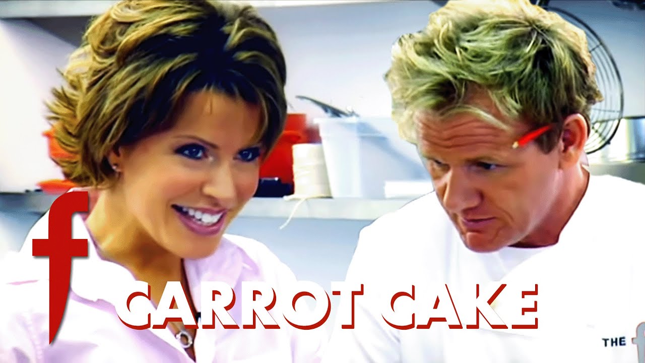 Gordon Ramsay & Natasha Kaplinsky Make Carrot Cake | The F Word