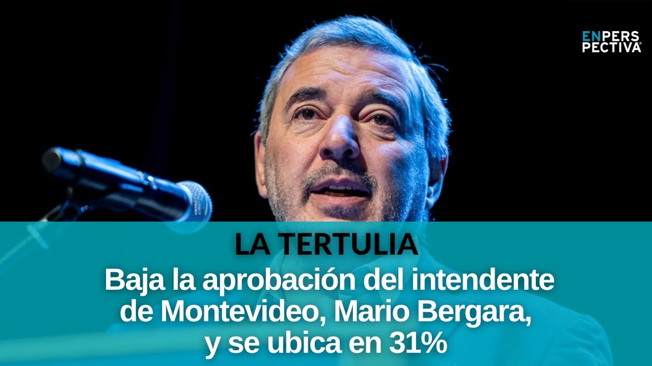 Aprobación de Bergara volvió a caer en encuesta de Opinión Pública sobre Intendencia de Montevideo