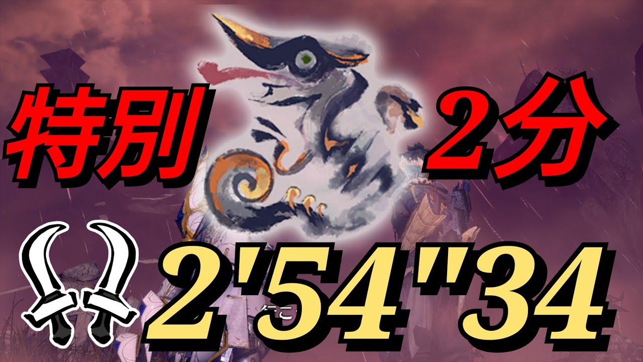 【特別討究】双剣ソロ 02'54