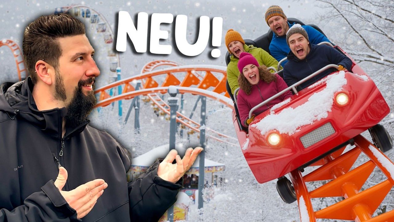 NEUES FREIZEITPARK WINTEREVENT! | Ich mache den Test