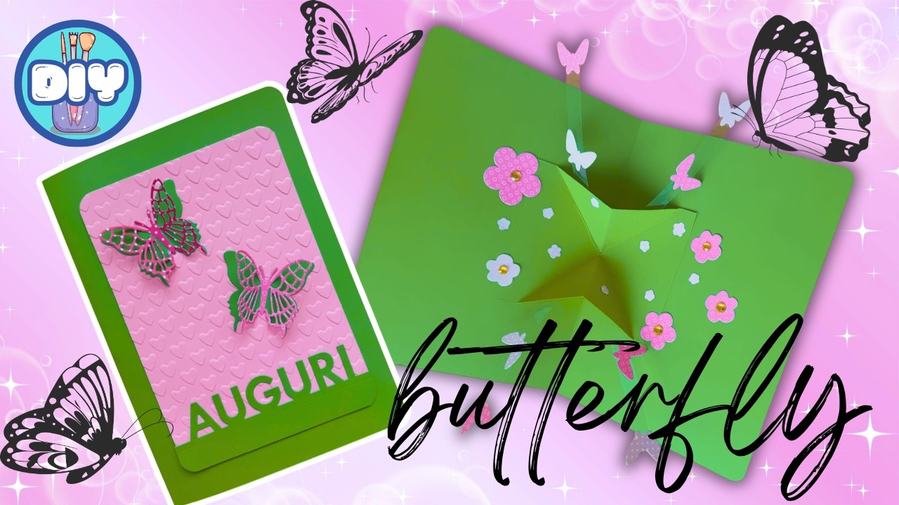 Non è un Biglietto Normale! 😱🦋 DIY Effetto Sorpresa con Farfalle