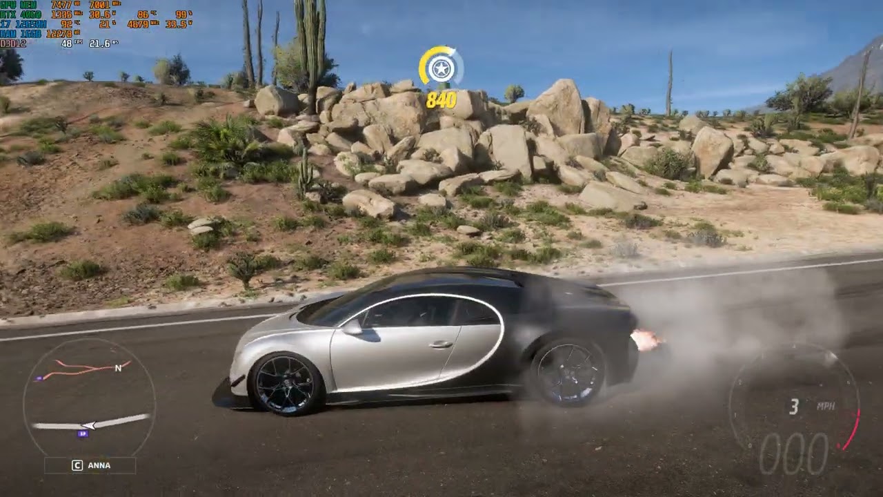 Forza Horizon 5 Extreme graphics RTX 4060 Laptop
