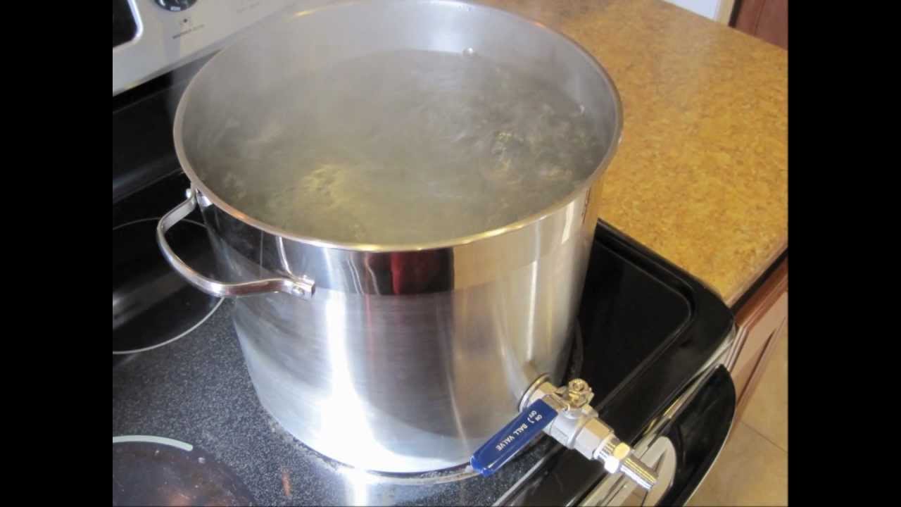 Brew Kettle  - How To Install A Valve