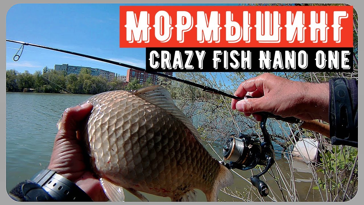 мормышинг/огромный карась/ Crazy Fish Nano One