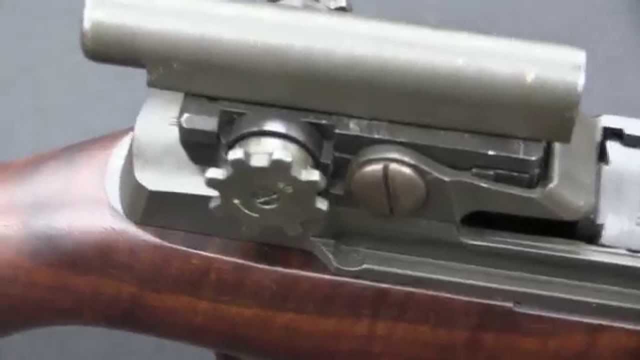 Prototype Optic on an M1 Garand