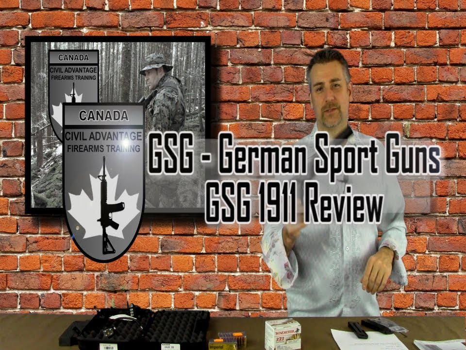 GSG1911 - The Best Tactical 22LR Pistol??? My Review..