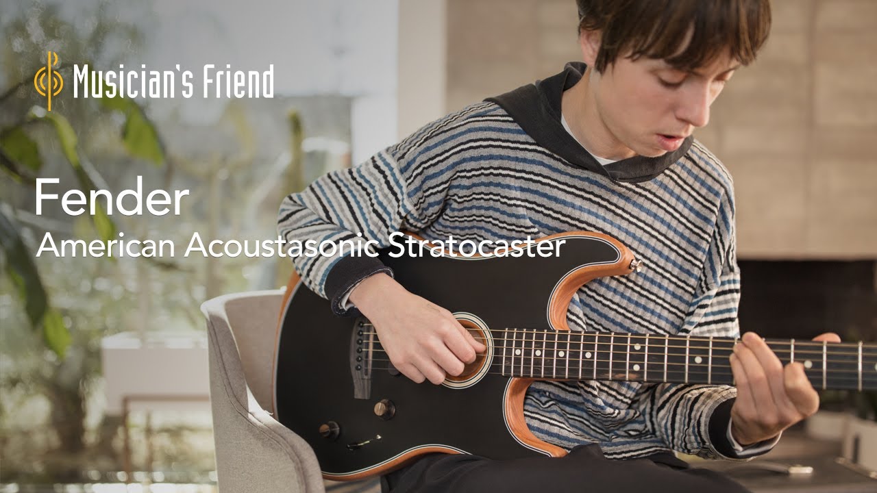Fender Acoustasonic Stratocaster Demo with Meg Duffy - All Playing, No Talking