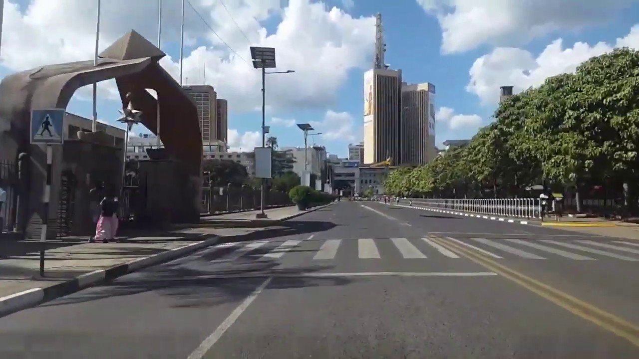 Driving around Nairobi's Central Business District(CBD) Pt.1