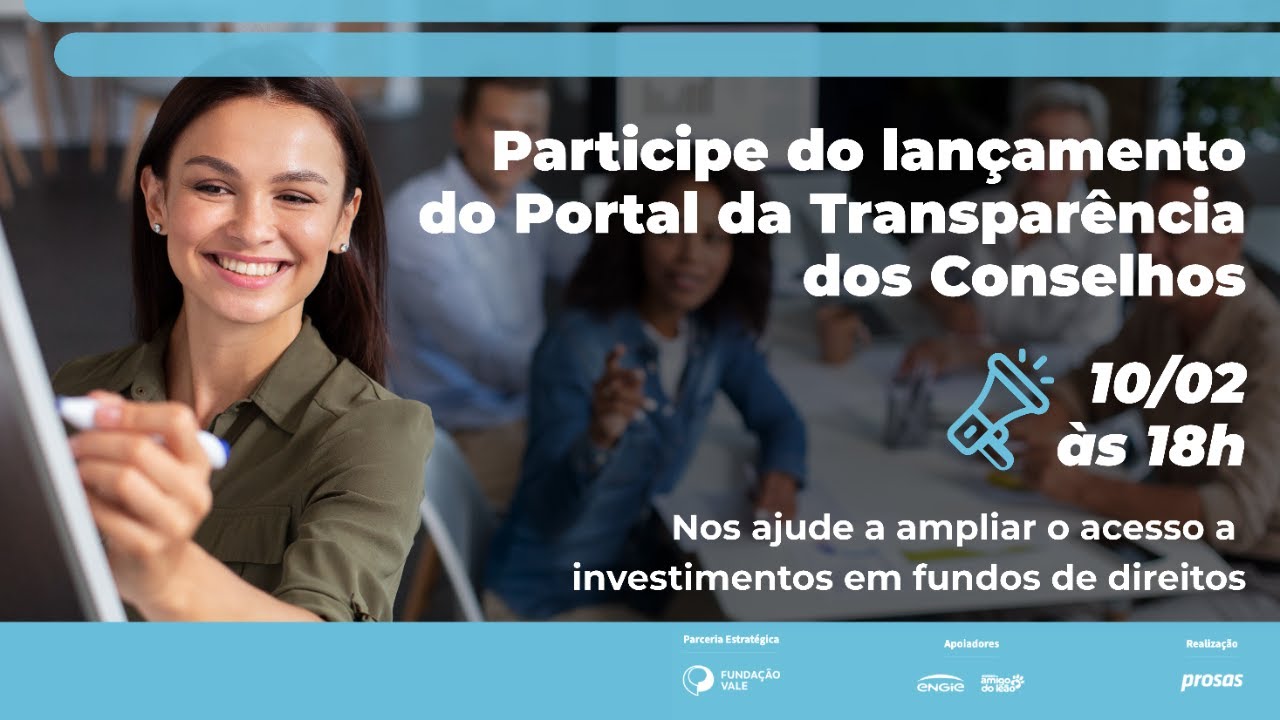 Lançamento do Portal da Transparência dos Conselhos