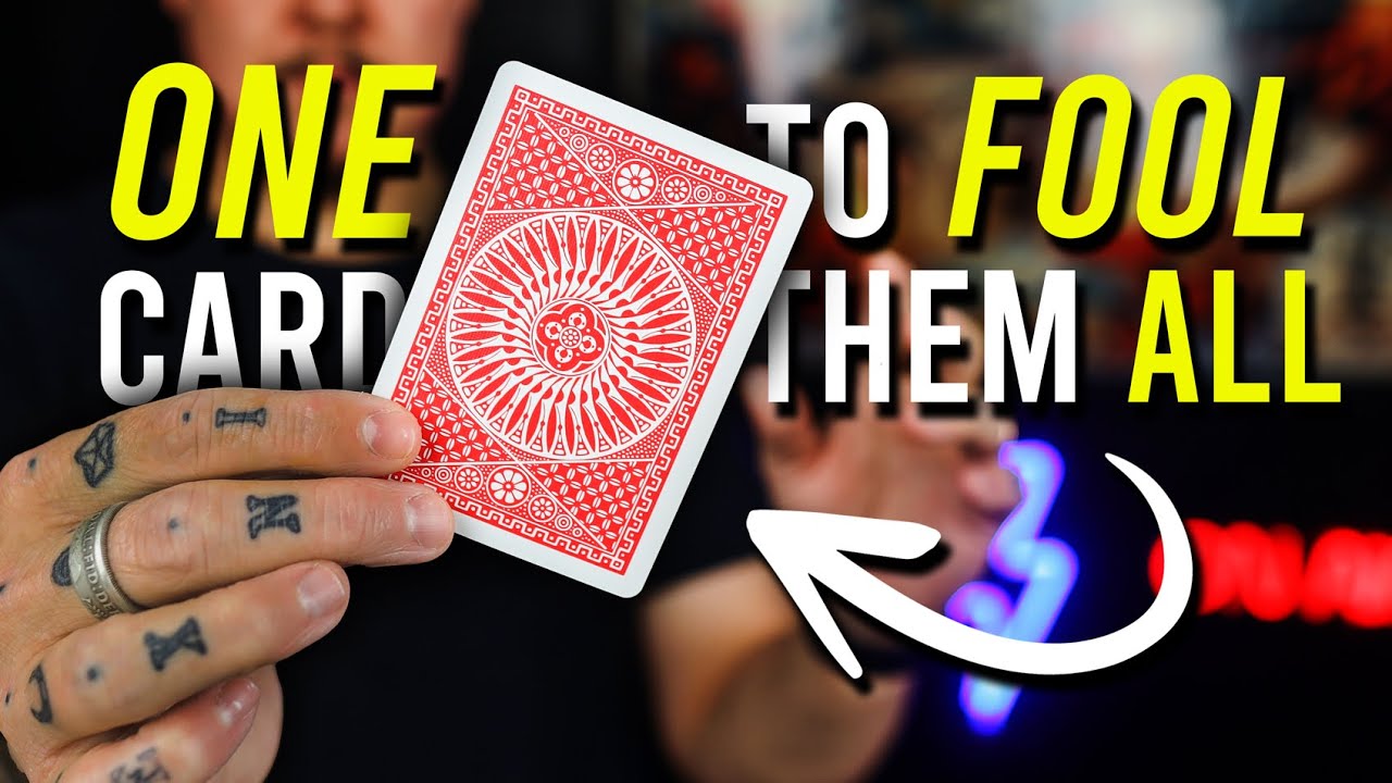 QUICKEST way to Guess ANY Card - Fool 'Er