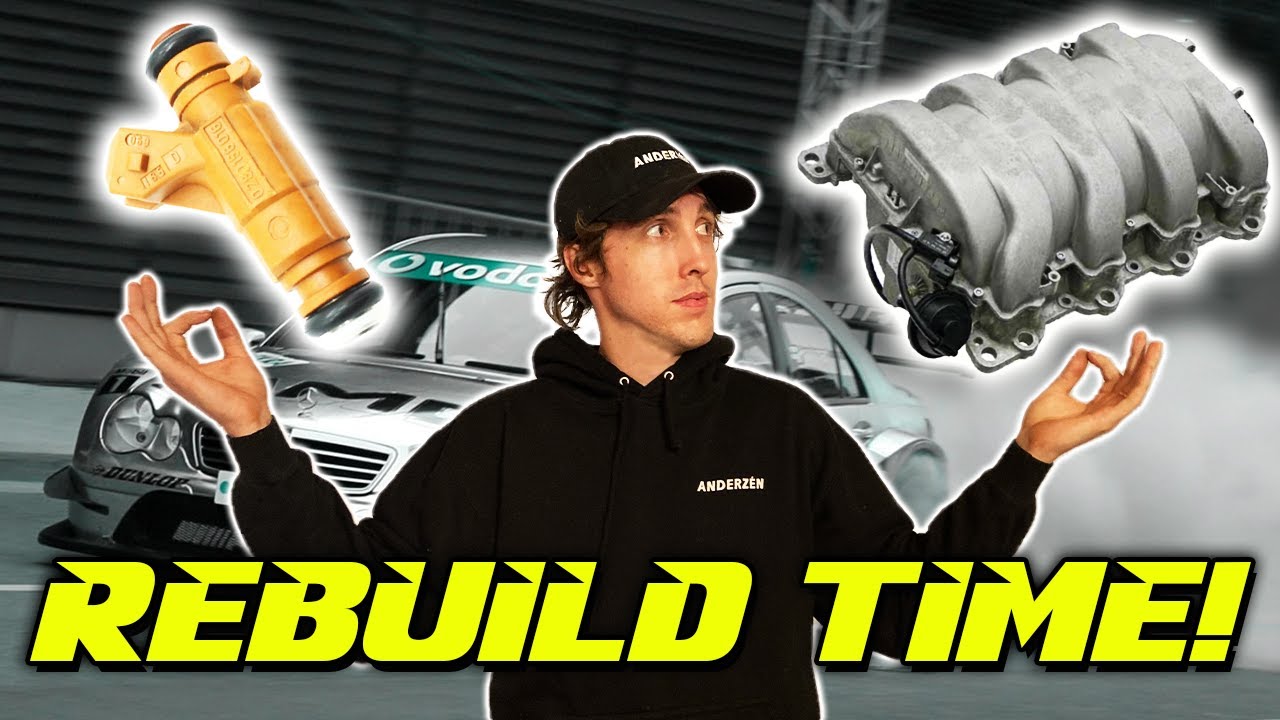 ВОССТАНОВЛЕНИЕ 20-ЛЕТНЕГО ВПУСКНОГО КОЛЛЕКТОРА И ТОПЛИВНЫХ ФОРСУНОК... C55 AMG M113 V8!