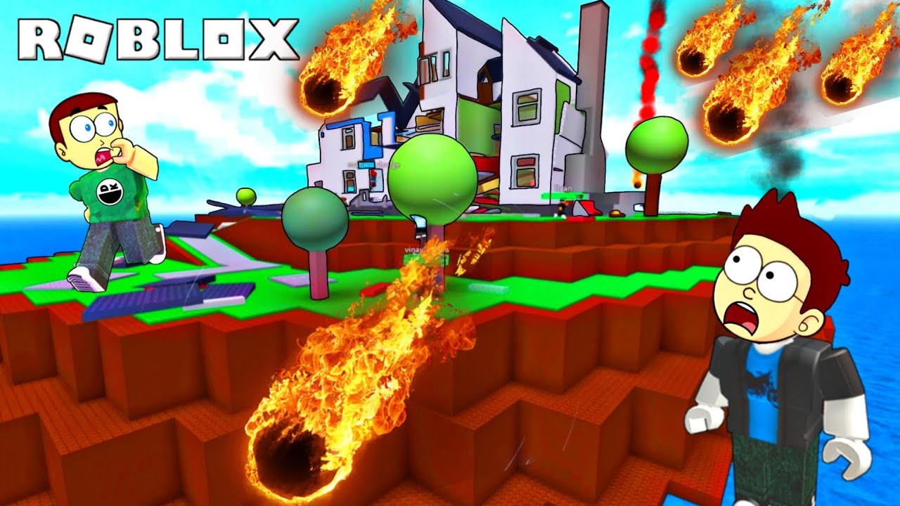 Natural Disaster Survival in Roblox | Shiva and Kanzo Gameplay