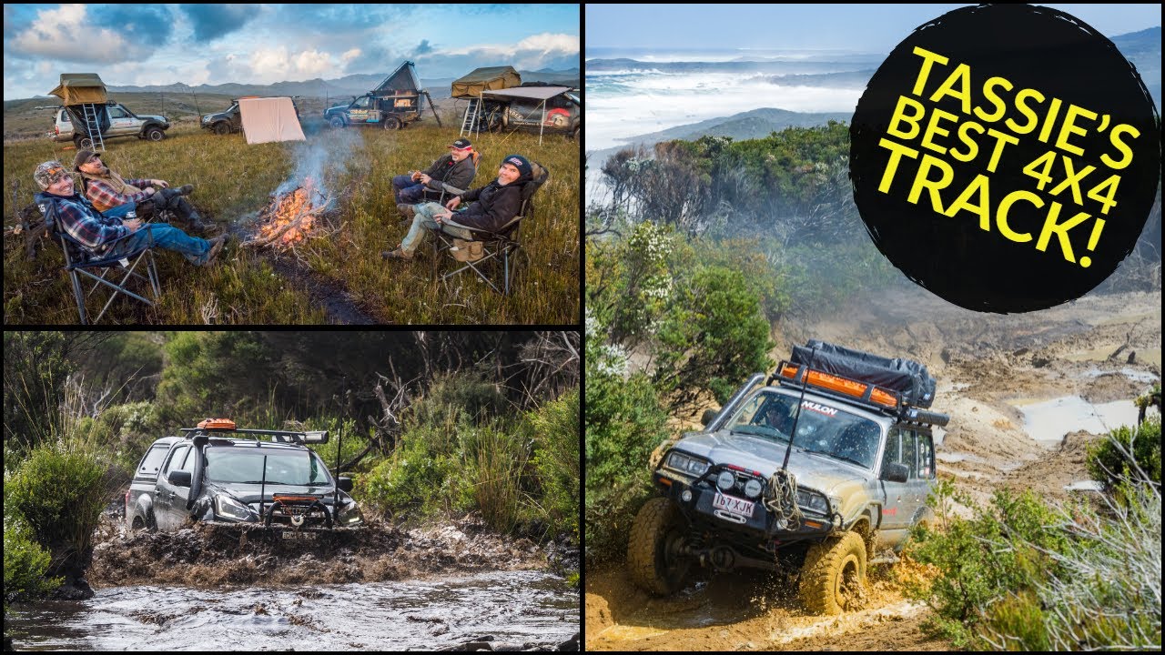 MUD-FEST! Insane 50km of bog holes and winching - Tasmania's best 4x4 track