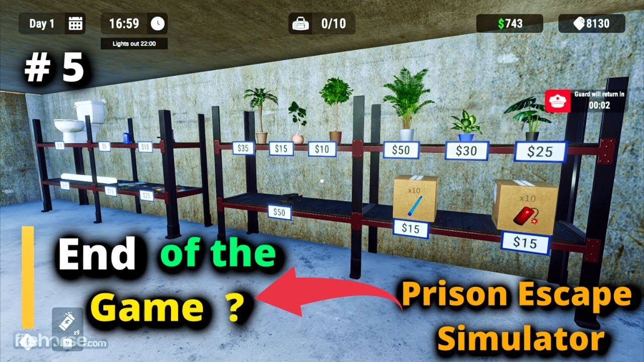 Last Day In The Prison - Prison Escape Simulator - Part 5