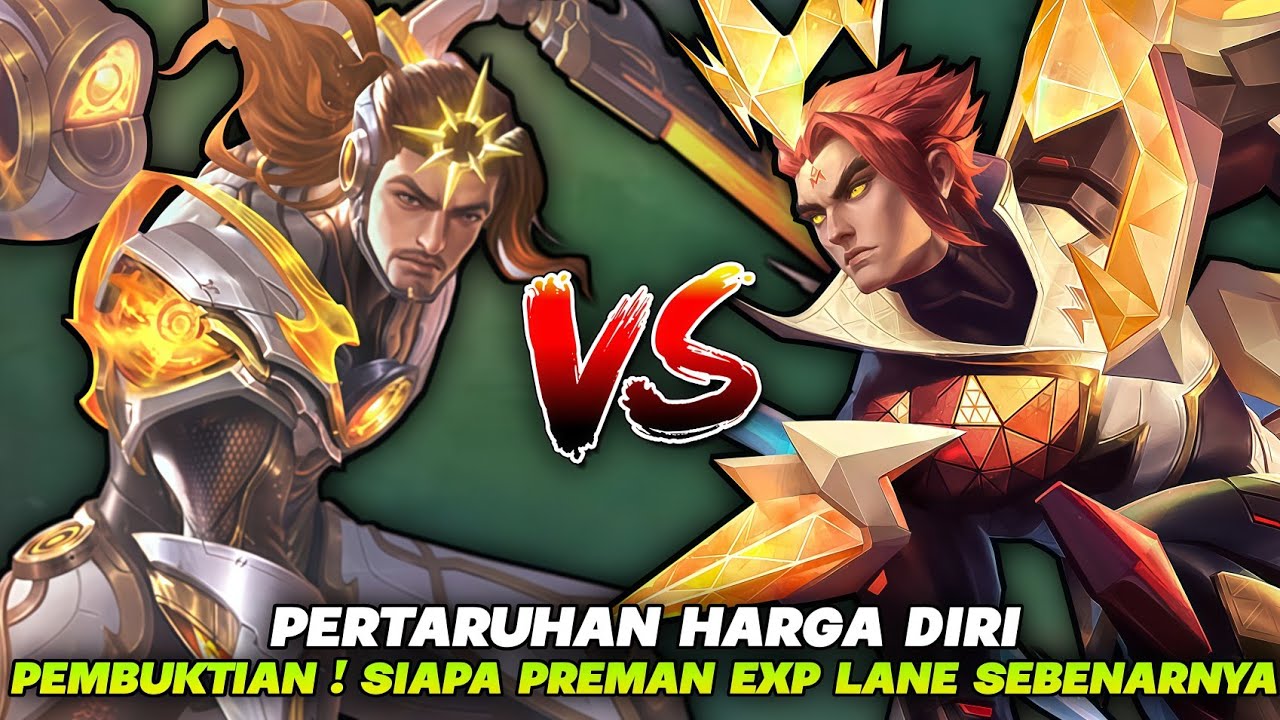 MATCH HARGA DIRI !! SI RIVAL ABADI LAPU LAPU VS YU ZHONG GAMEPLAY - MOBILE LEGENDS