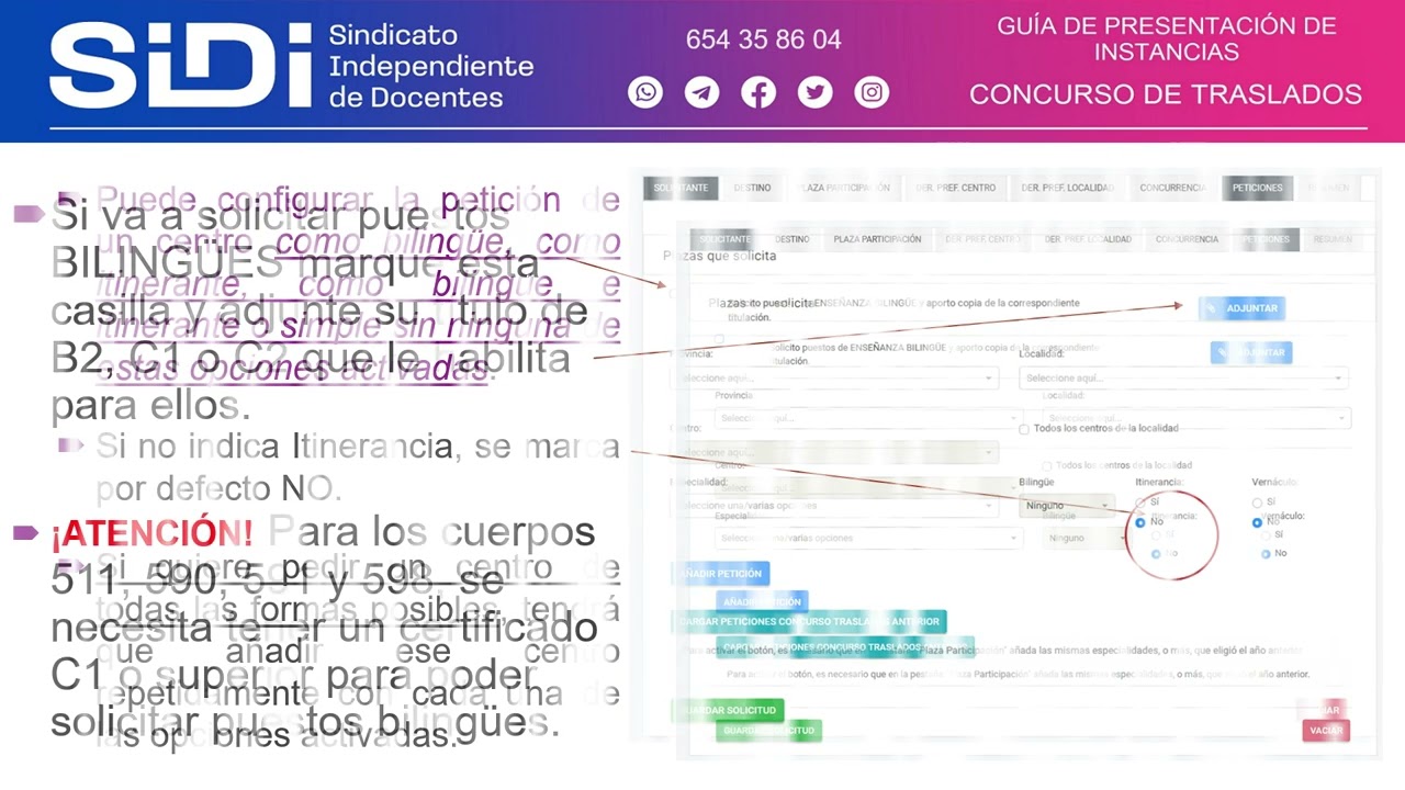 Tutorial 3 2025 ConcursoTraslados FUNCIONARIOS QUE APORTAN TODOS LOS MERITOS