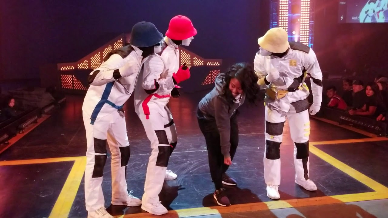 I DANCED WITH THE JABBAWOCKEEZ...AGAIN! #Jabbawockeez 😱